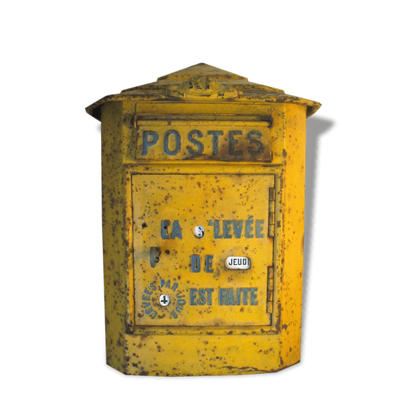 Boîte aux lettres ancienne - La Boite Jaune