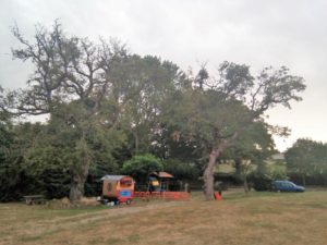 roulott'spectacles. théâtre de la terre. Bâton de lune ; sylvie Koutsikidès