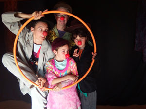 stage clown parents enfants compagnie theatre de la terre ariège
