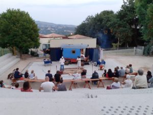 roulotte spectacles 2020 compagnie théâtre de la terre Ariège