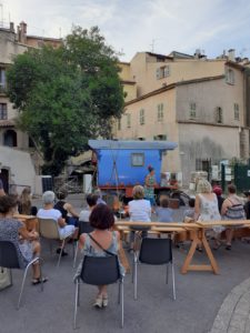 roulotte spectacles 2020 compagnie théâtre de la terre Ariège