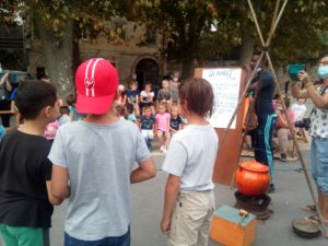 roulotte spectacles 2020 compagnie théâtre de la terre Ariège