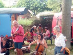 mirepoix. spectacle entre2monde. compagnie théâtre de la terre .