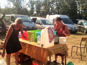 roulott'spectacles 2022 cie theatre de la terre. spectacles Ariège.