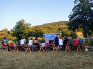 roulott'spectacles 2022 cie theatre de la terre. spectacles Ariège.