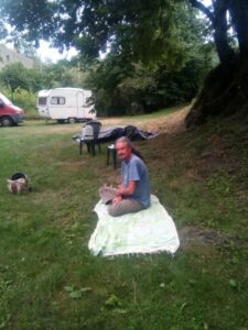 spectacle entre2 mondes.à Rodome . compagnie theâtre de la terre .Ariège