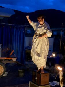 roulott'spectacles. cie théâtre de la terre. Artistes mutualisés.Granès