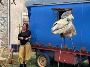 roulott'spectacles. cie théâtre de la terre. Artistes mutualisés.Granès