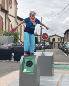 compagnie théâtre de la terre. Ariège . cabar'à nez clown acteur social