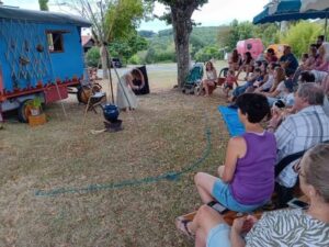 roulott'spectacles mutualisées 2025. compagnie théâtre de la terre. Ariège