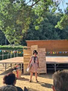 roulott'spectacles mutualisées 2025. compagnie théâtre de la terre. Ariège . Puivert