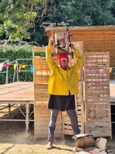 roulott'spectacles mutualisées 2025. compagnie théâtre de la terre. Ariège . Puivert