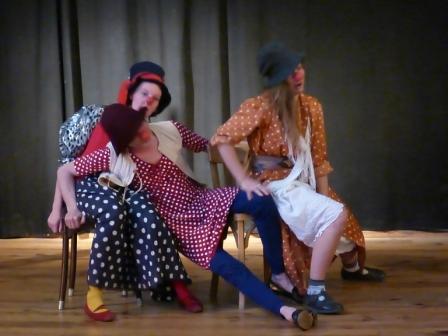 stage clown approfondissement. Cie théâtre de la terre. Ariège