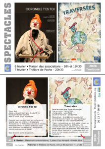 1 soirée 2 spectacles compagnie théâtre de la terre. ariège .