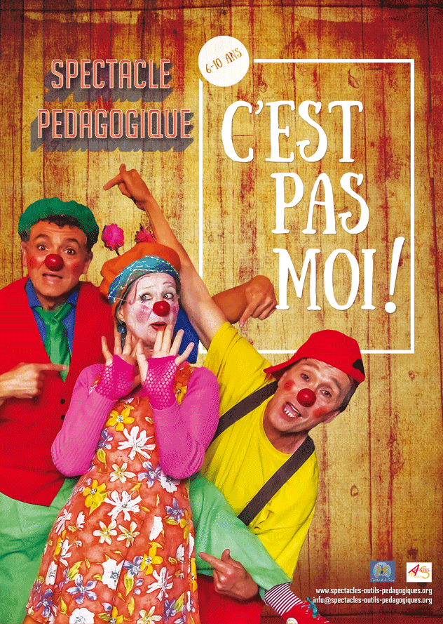 c'est pas moi . spectacles pédagogique sur la non violence - theatre de la terre. ariège