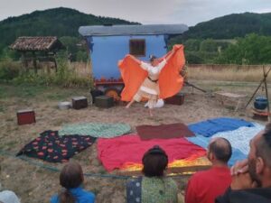 roulott'spectacles 2026. compagnie théatre de la terre . artistes mutualisées. Ariege